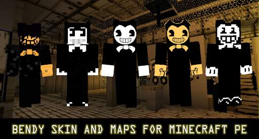 Bendy Addon Skin for Minecraft screenshot 1