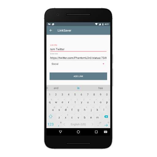 LinkSaver -  حفظ روابط screenshot 2