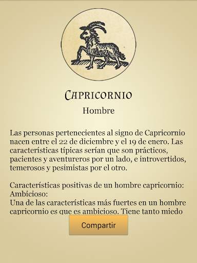 Perfil del zodíaco y horóscopo screenshot 5