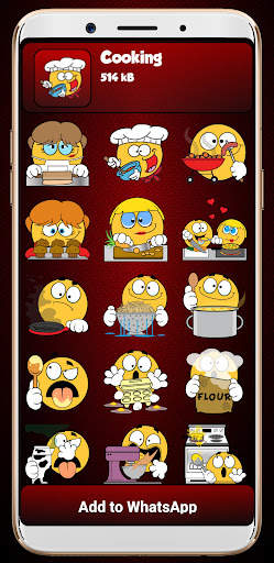 Smile Stickers for WhatsApp screenshot 7