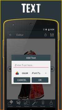 Saree photo editor 4 تصوير الشاشة