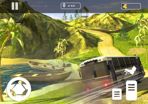 Real Offroad Bus Simulator 2020 Tourist Hill Bus screenshot 5