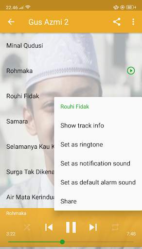 Lagu Sholawat Gus Azmi MP3 Offline Lengkap screenshot 3