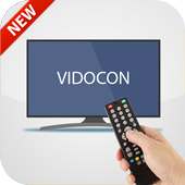 TV Remote For VideoCon أيقونة