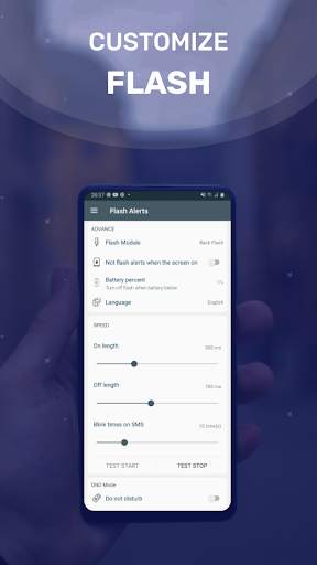 Flash Blink Alert for all notification, call, sms screenshot 4