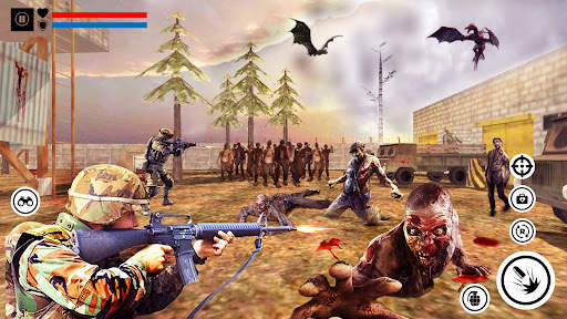 Zombies shooting offline Game screenshot 3