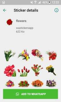 Wastickersapp - Rose sticker for whatsapp screenshot 1