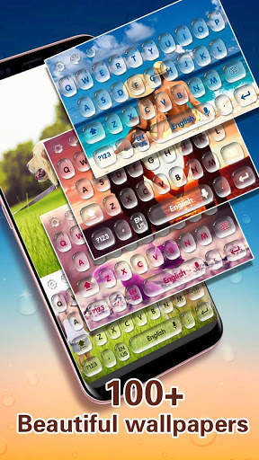 My Photo Keyboard - cuetomiz photo wallpaper screenshot 2