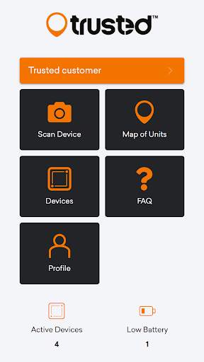 Trusted Mobility App screenshot 1