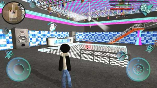 Stickman Boss Rope Hero Police Crime Simulator screenshot 1