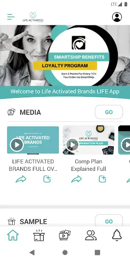 Life Activated Brands LIFE App 1 تصوير الشاشة