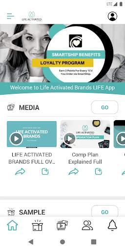 Life Activated Brands LIFE App screenshot 1