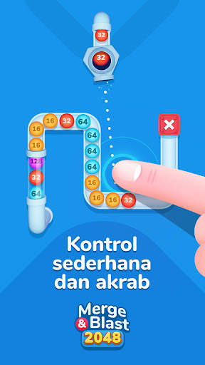 Merge & Blast 2048 screenshot 2