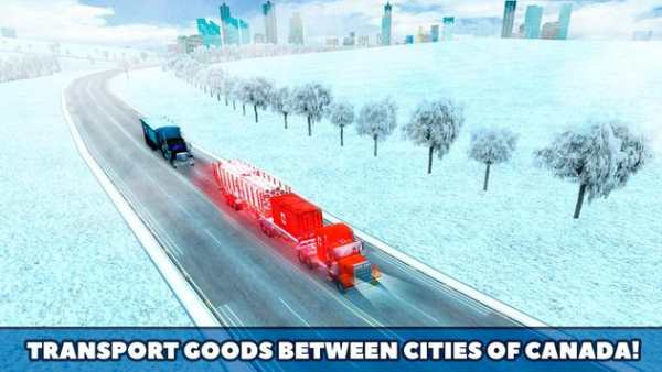 Canada Truck Driving Simulator: Driver Road screenshot 2