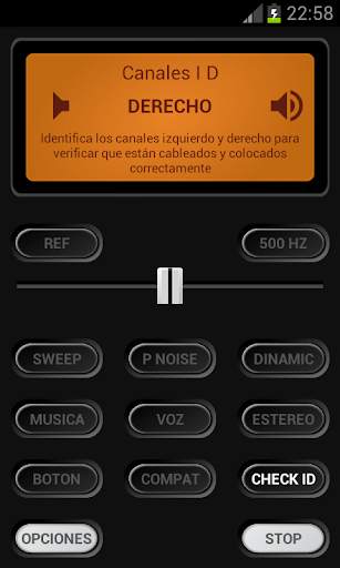 Test de auriculares  screenshot 2