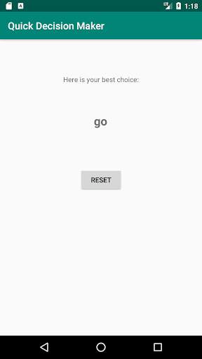 Quick Decision Maker screenshot 2