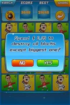 Bintang sepak bola 2048 screenshot 5