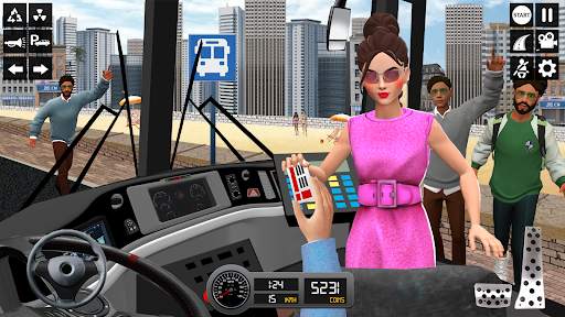 Game Mengemudi Simulator Bus screenshot 1