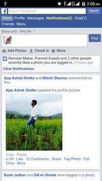 Easy Facebook screenshot 2