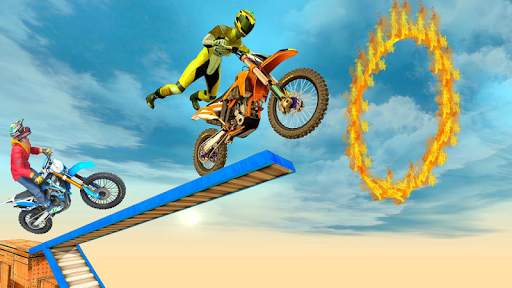 Super Bike Sky Track Rider screenshot 3