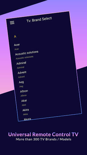 Universal TV Remote Control screenshot 4