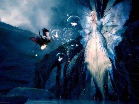 Blue Fairy Live Wallpaper screenshot 4