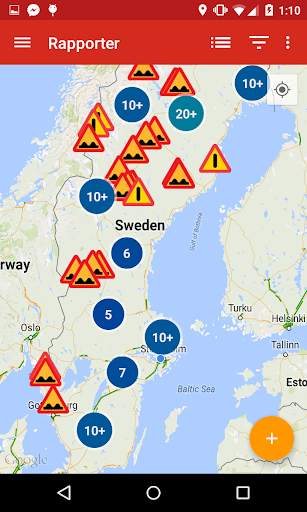 Live Trafik Sverige screenshot 1