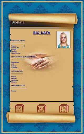 Bio Data Maker screenshot 4