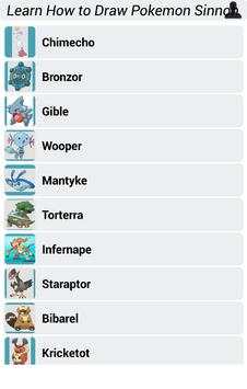 Learn How to Draw Pokemon Sinnoh screenshot 4