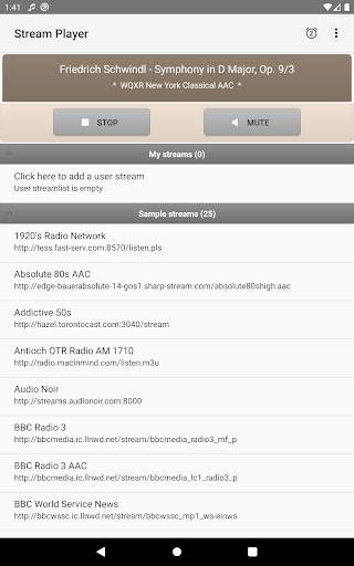 Internet Radio Audio Stream Player screenshot 7