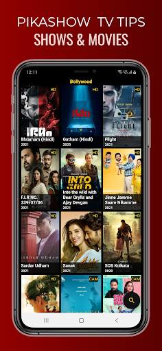 Pika Tv show-Movies and Cricket Live Guide screenshot 1