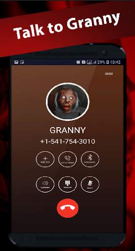scary granny's video call/chat game prank screenshot 2