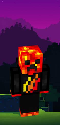 Fire Skin for Minecraft screenshot 4