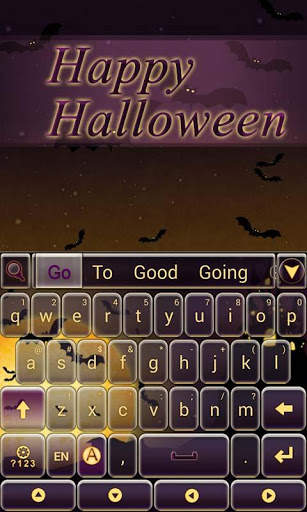 Happy Halloween GO Keyboard screenshot 2