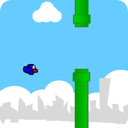 Flying bird icon