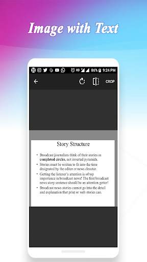 OCR Text Scanner - Camera, Gallery screenshot 2
