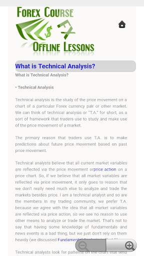 Forex Course Offline Lessons screenshot 3