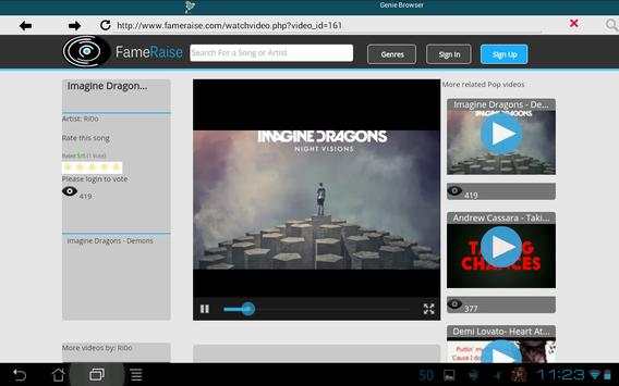 Genie Browser screenshot 4