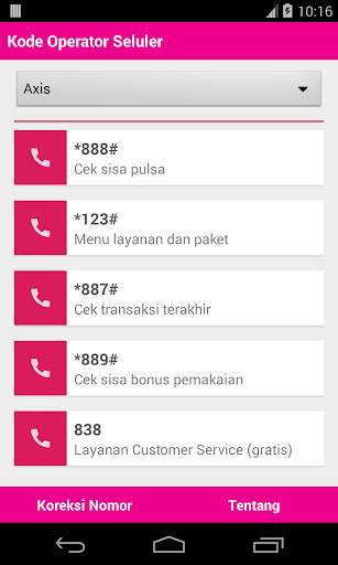 Kode Opsel screenshot 1