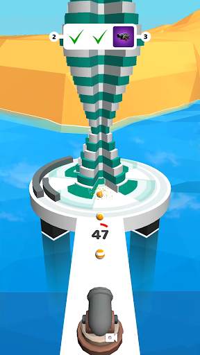Knock Worms 3D स्क्रीनशॉट 1