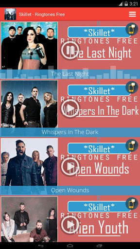 Skillet - Ringtones Free screenshot 1