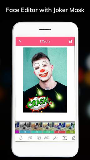 Photo Editor for Joker - Mask Face Changer App screenshot 2