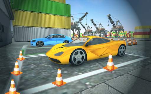 Car Parking Sea Port Zone 3D स्क्रीनशॉट 1