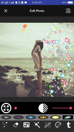 Glitter Photo Effect Editor screenshot 4