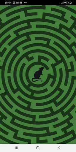 Classic Mouse Maze Mobile Game screenshot 1