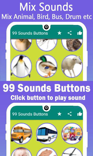 99 Sounds Buttons Free Offline screenshot 3