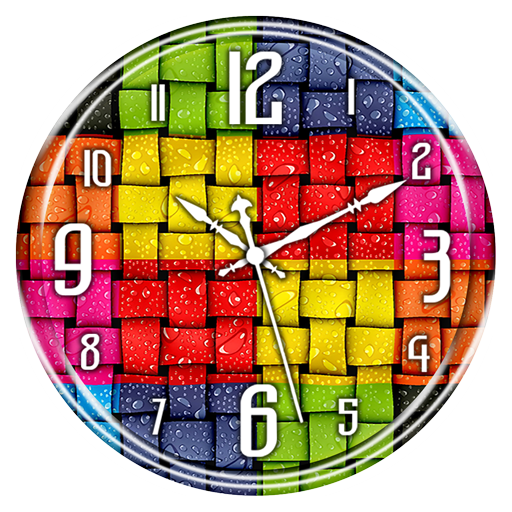 Colorfull Clock Live Wallpaper icon