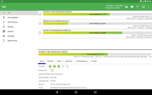 PTorrent Pro - torrent application screenshot 10