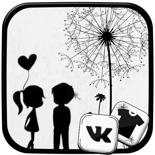 Black And White Launcher Theme 4.1