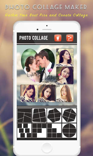 Photo Collage Maker Grid Square Editor Free screenshot 2